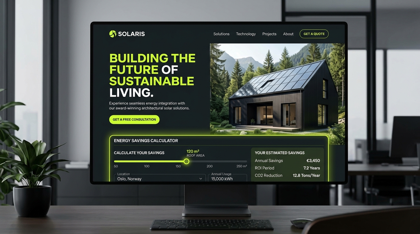 SOLARIS NORD — LUNEXIS Website Template